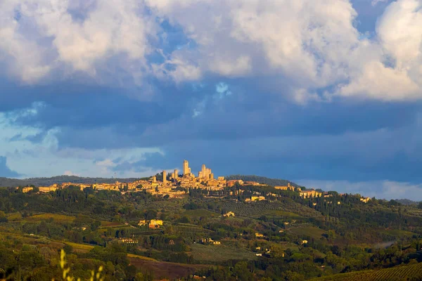 Vista Sulla Città San Marino — Foto Stock