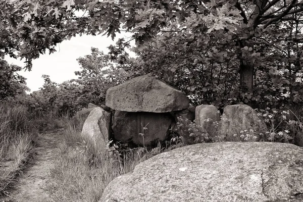 Каменная Гробница Острове Руген Германия — стоковое фото