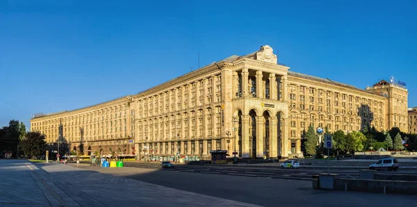 Kiev Oekraïne 2020 Hoofdpostkantoor Khreshchatyk Straat Buurt Van Maidan Nazalezhnosti — Stockfoto