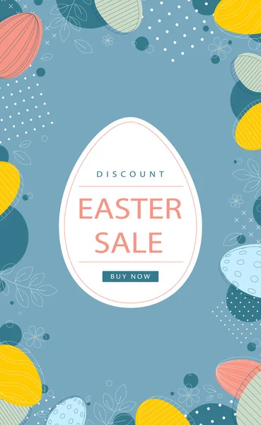 Beautiful Easter Background Your Promotion Vector Illustration — Stock Photo, Image