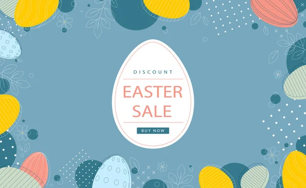 Beautiful Easter Background Your Promotion Vector Illustration — Stock Photo, Image