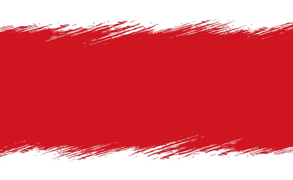 Маяк Червоної Фарби Білому Панорамному Фоні Векторні Ілюстрації — стокове фото