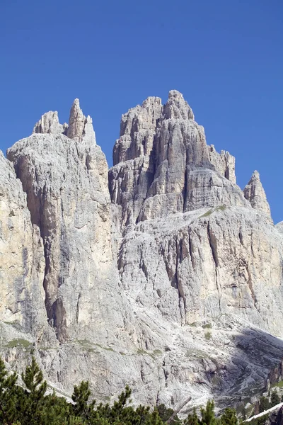 Группа Пала Доломитовых Альпах Доломиты Горный Массив Северо Востоке Италии — стоковое фото