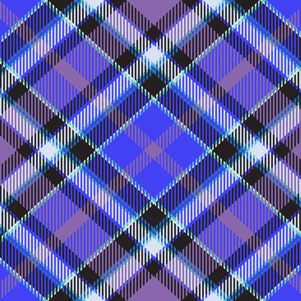 Schotland Tartan Naadloze Ruitstructuur Met Ruitvormige Bussen Pleinen Vector Illustratie — Stockfoto