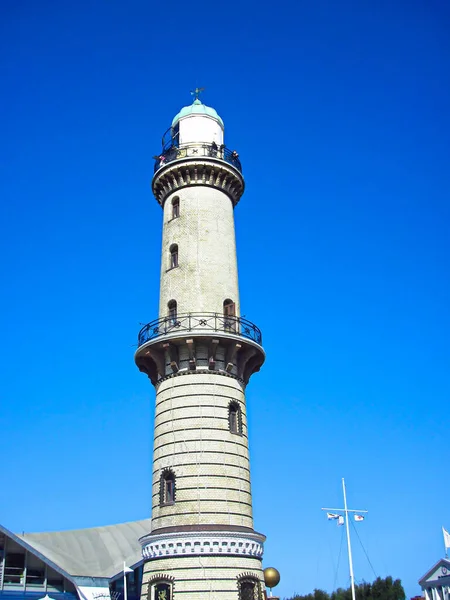 Faro Sul Cielo Blu — Foto Stock