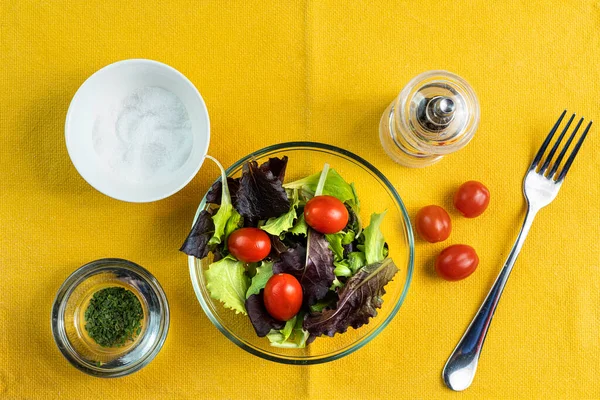 Tomate Huile Olive Dans Une Assiette — Photo