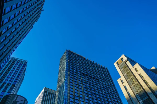 Cielo Shinjuku Edificios Otoño Ubicación Del Disparo Zona Metropolitana Tokio — Foto de Stock