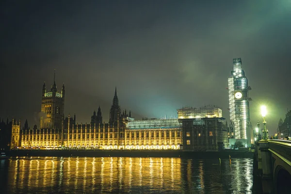 Palazzo Westminster Big Ben Costruzione Luogo Delle Riprese Regno Unito — Foto Stock