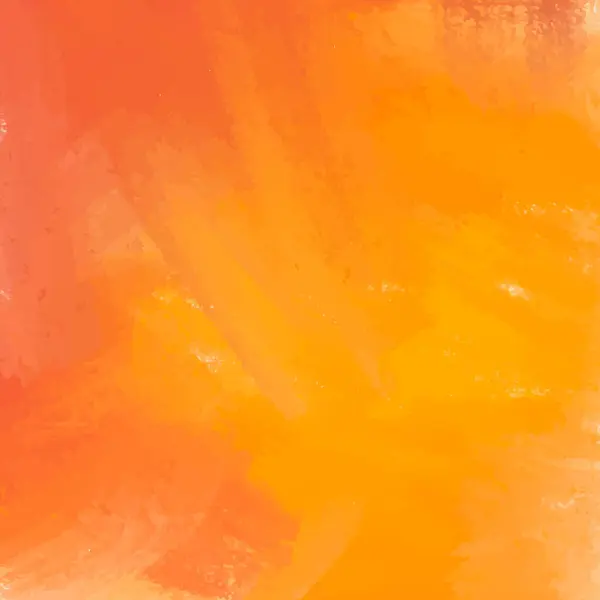 白を基調とした写実的な黄橙色の水彩画の質感 ベクトルイラスト — ストック写真