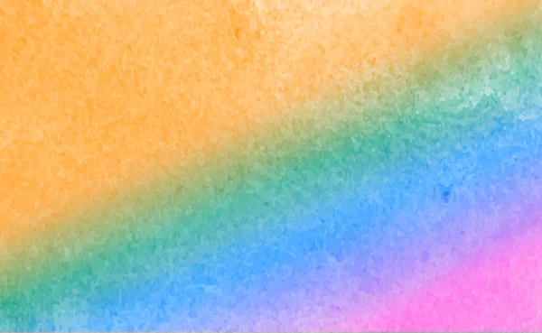Panorama Textur Aus Realistischem Mehrfarbigem Aquarell Auf Weißem Hintergrund Vektor — Stockfoto