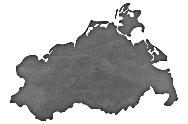 Карта Германии Флагом Белом Фоне — стоковое фото