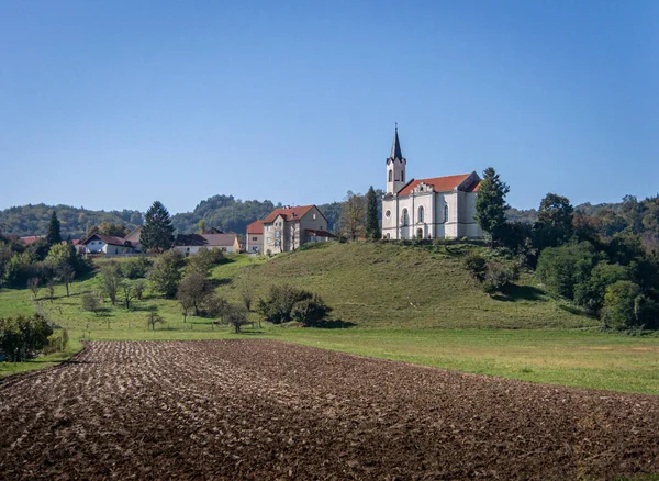 Festői Kilátás Gyönyörű Kápolna Épület — Stock Fotó