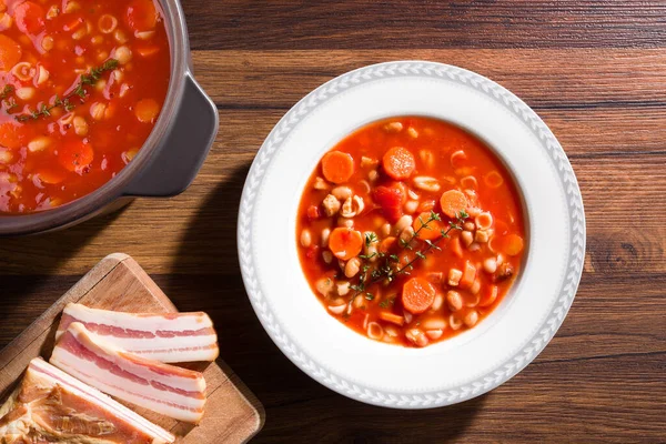 Tomato Soup Red Pepper Tomatoes — Stock Photo, Image