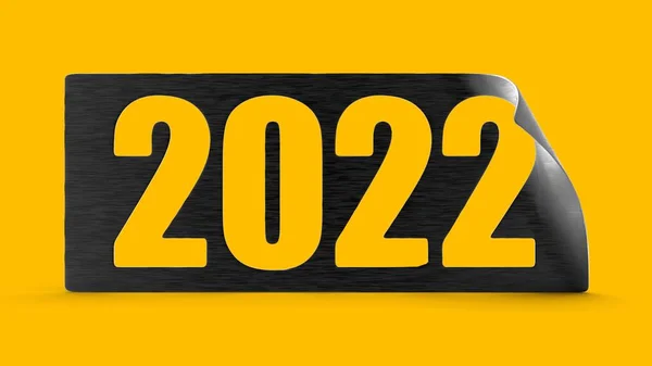 Representación Portada Del Diario Negocios Para 2022Con Deseos — Foto de Stock