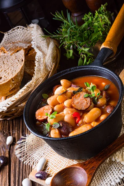 Homemade Chicken Stew Vegetables Spices — Stock Photo, Image