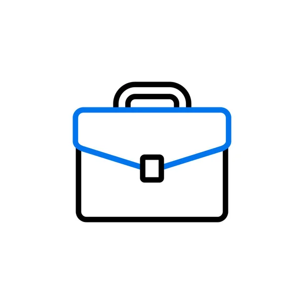 Briefcase Vector Icon 입니다 비즈니스 사이트 디자인을 그래프 입니다 Vector — 스톡 사진