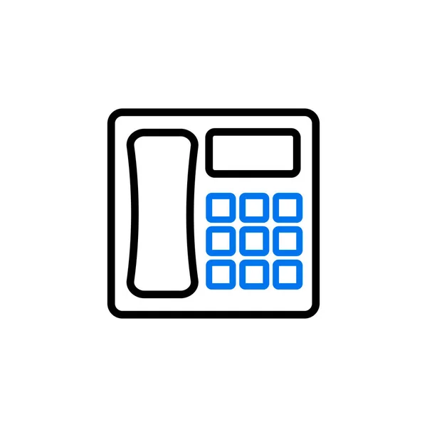 Telefonkonturikon Arbetsplatsskylt Diagram Symbol För Din Webbplats Design Logotyp App — Stockfoto