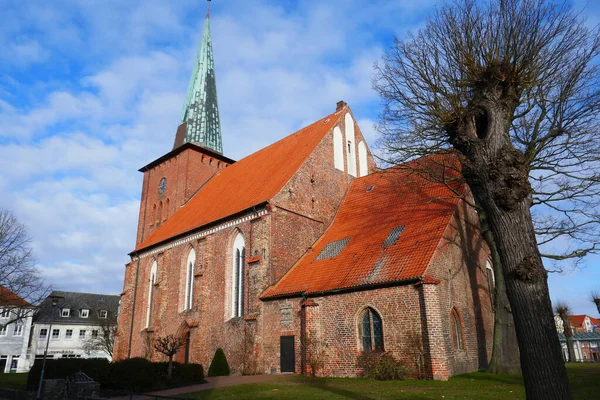 Chiesa Neustadt Holstein — Foto Stock