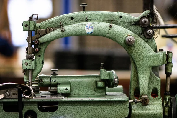 Máquina Costura Detalhe Alfaiate — Fotografia de Stock