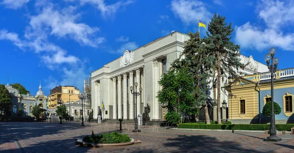Kiev Ukraina 2020 Ukrainas Högsta Råd Eller Verkhovna Rada Kiev — Stockfoto