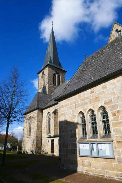 Katholieke Tak Kerk Bonifatius Neuenkirchen — Stockfoto
