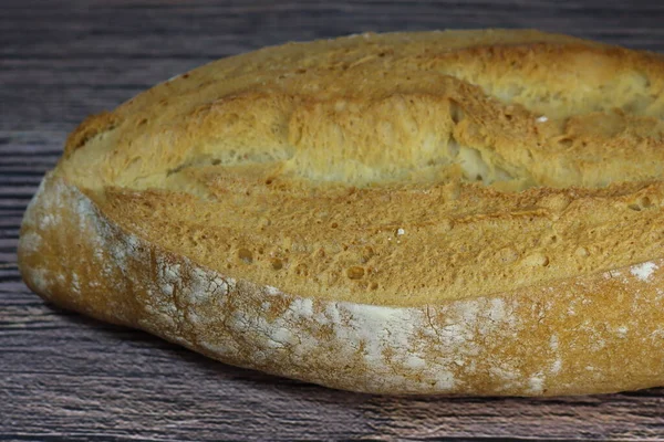 Смачний Свіжий Хліб Свіжий Здоровий Поживний Пшеничне Борошно — стокове фото