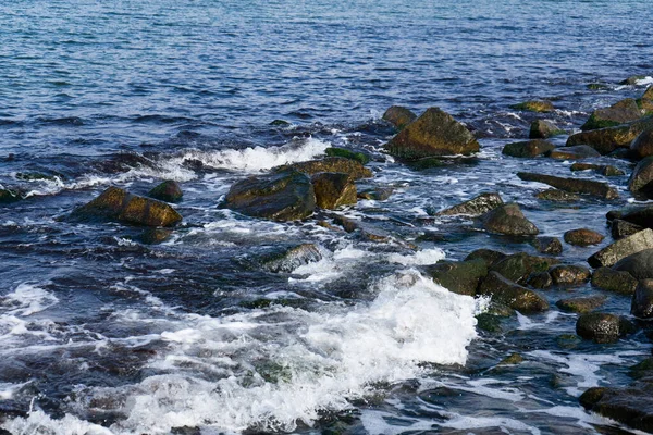 秋にハイリゲンダムと呼ばれるドイツの都市の近くのバルト海への眺め — ストック写真