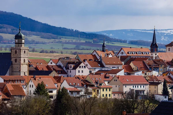 Blick Auf Die Altstadt Von Cesky Krumlov Tschechische Republik — Stockfoto