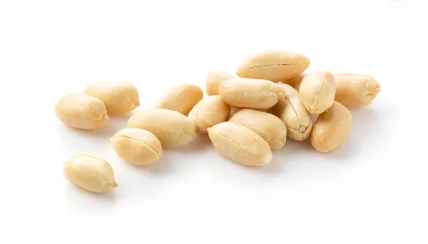 Peanuts White Background — Stock Photo, Image