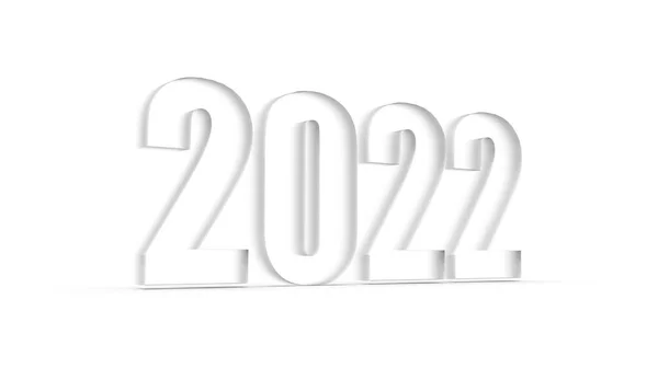 Rendering Van Dekking Van Het Dagboek Voor 2022With Wensen — Stockfoto