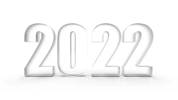 Rendering Van Dekking Van Het Dagboek Voor 2022With Wensen — Stockfoto