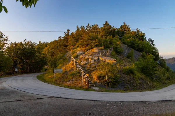 Passo Della Braccina Park Narodowy Foreste Casentinesi Monte Falterona Campigna — Zdjęcie stockowe