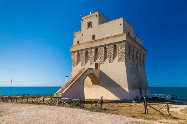 Torre Mileto Kastély Közelében San Nicandro Garganico Apulia Olaszország — Stock Fotó