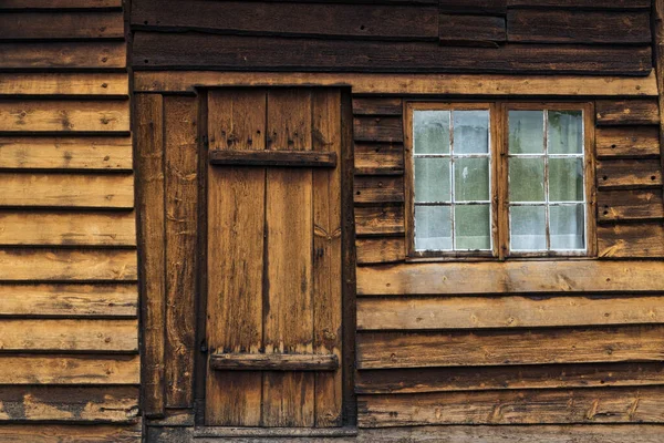 Old Wooden House Village — Stock Photo, Image