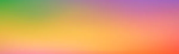 Blurred Large Panoramic Summer Background Multicolored Gradient Illustration — Stock Photo, Image