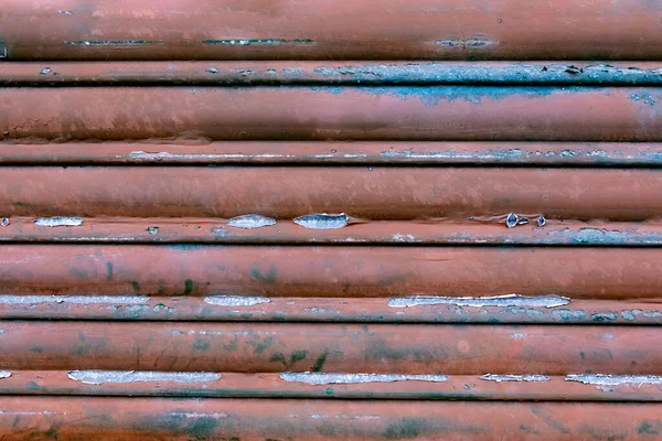 Porta Metal Borgonha Velha Perto Usar Como Papel Parede — Fotografia de Stock
