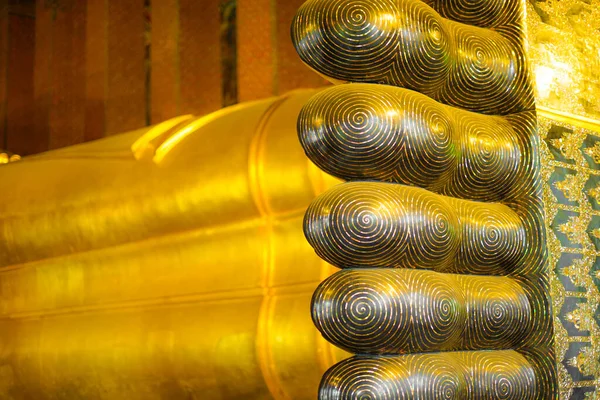 Wat Pho Parque Diversões Hotéis Morte Buda Buda Tailândia Bangkok — Fotografia de Stock