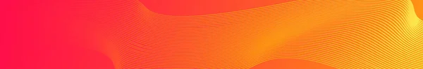 Oranje Abstracte Achtergrond Met Golvende Lijnen Vector Illustratie — Stockfoto
