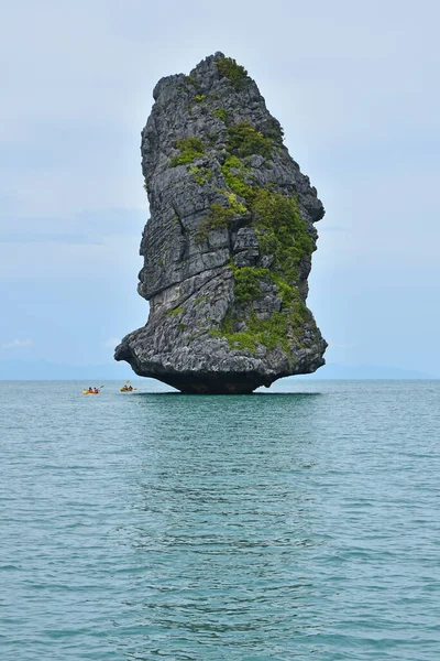 Belle Île Rocheuse Parc Marin National Ang Thong Thaïlande — Photo