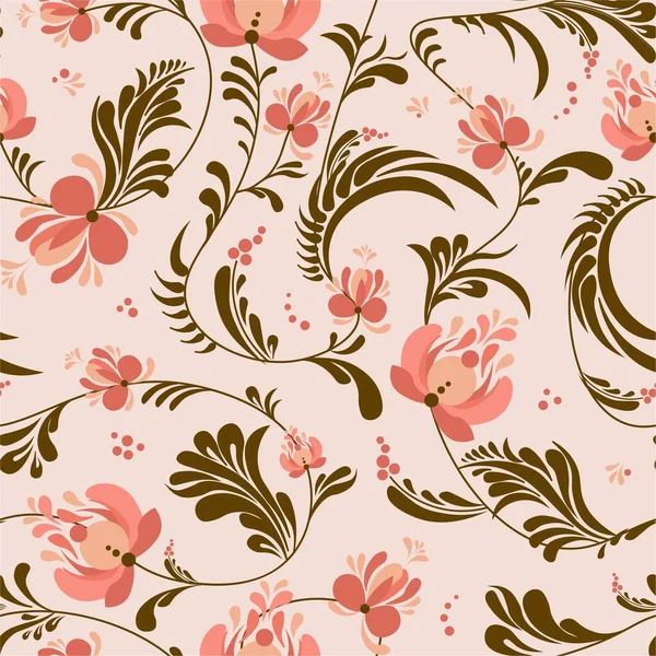 Spring Trend Pattern Seamless Pattern Printing Fabric Textile Design Fashionable — Stock Photo, Image