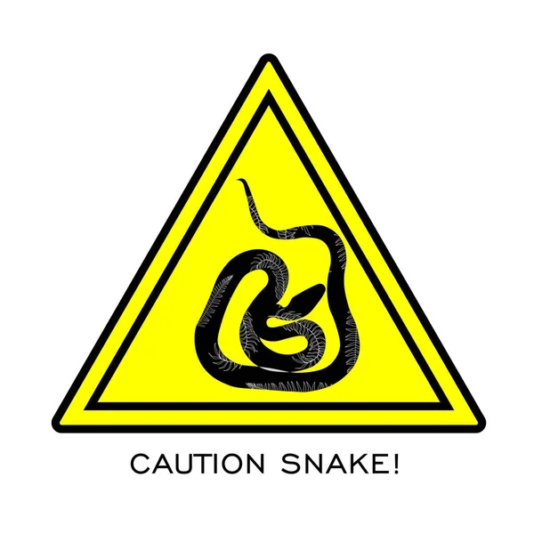 Предупреждающий Знак Символ Опасности Векторная Иллюстрация — стоковое фото
