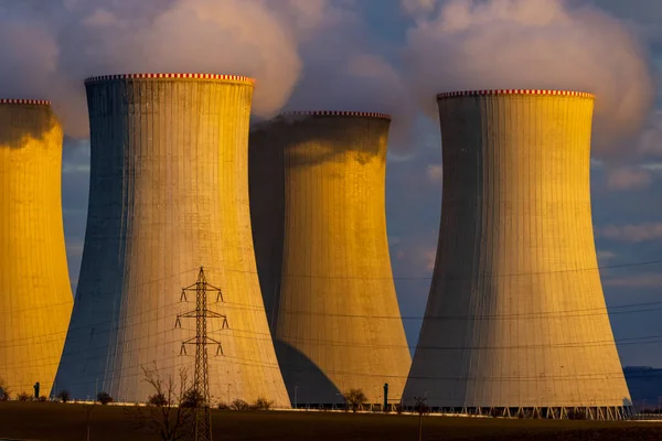 Nuclear Power Station Dukovany Vysocina Region Czech Republic — Stock Photo, Image