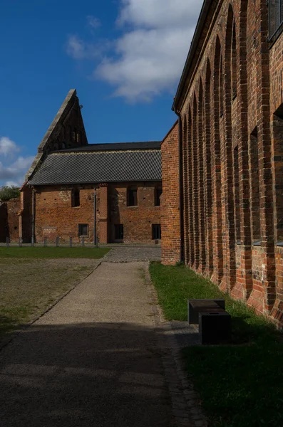 Uitzicht Rond Kerk Van Het Oude Cisterciënzer Klooster Bad Doberan — Stockfoto