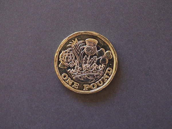 Detail Stříbrné Mince — Stock fotografie