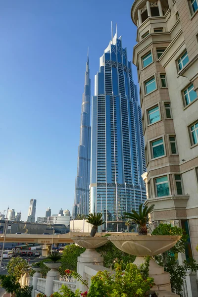 Dubai Uae June 2018 Modern Felhőkarcolók Miami Belvárosában Floridában Usa — Stock Fotó