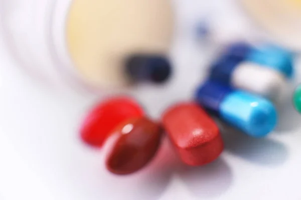 Složení Různými Léky Pilulky Obal — Stock fotografie