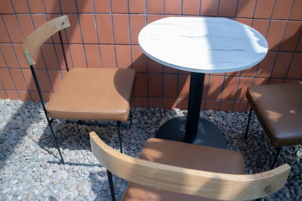 Современное Кресло Кафе — стоковое фото
