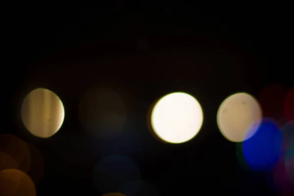 Fondo Abstracto Con Luces Bokeh —  Fotos de Stock