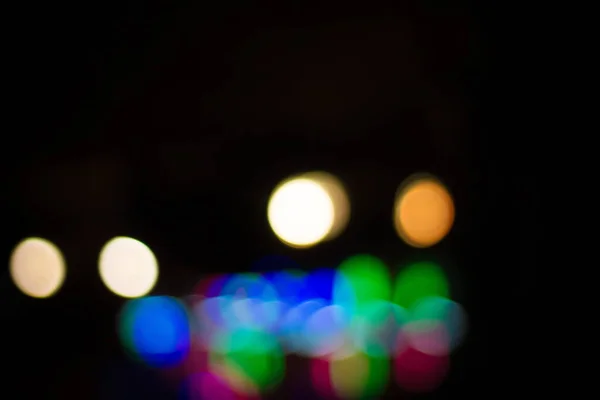 Fondo Abstracto Con Luces Bokeh —  Fotos de Stock