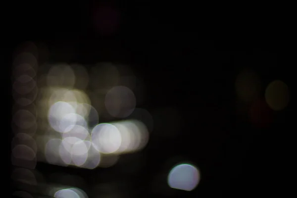 Fundo Abstrato Com Luzes Bokeh — Fotografia de Stock